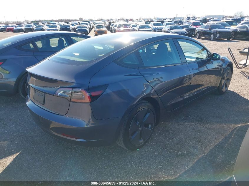 2023 TESLA MODEL 3 REAR-WHEEL DRIVE - 5YJ3E1EA8PF711186