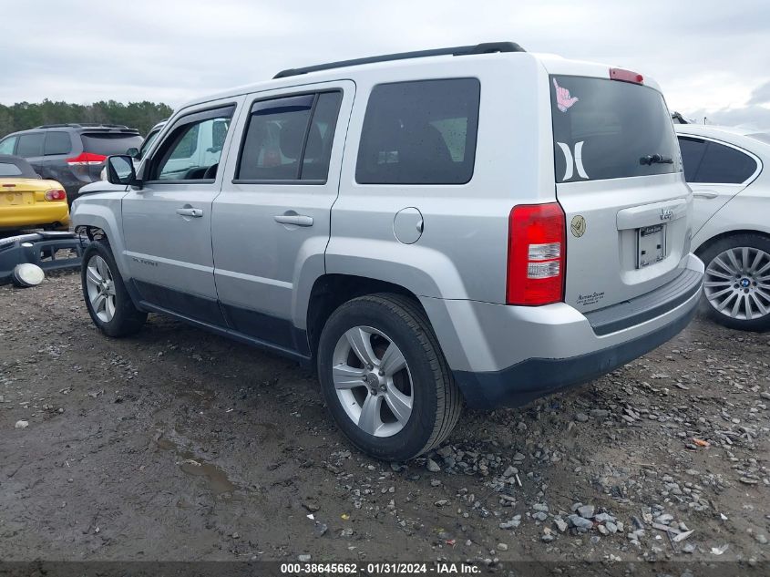 2014 JEEP PATRIOT LATITUDE - 1C4NJPFB4ED513269