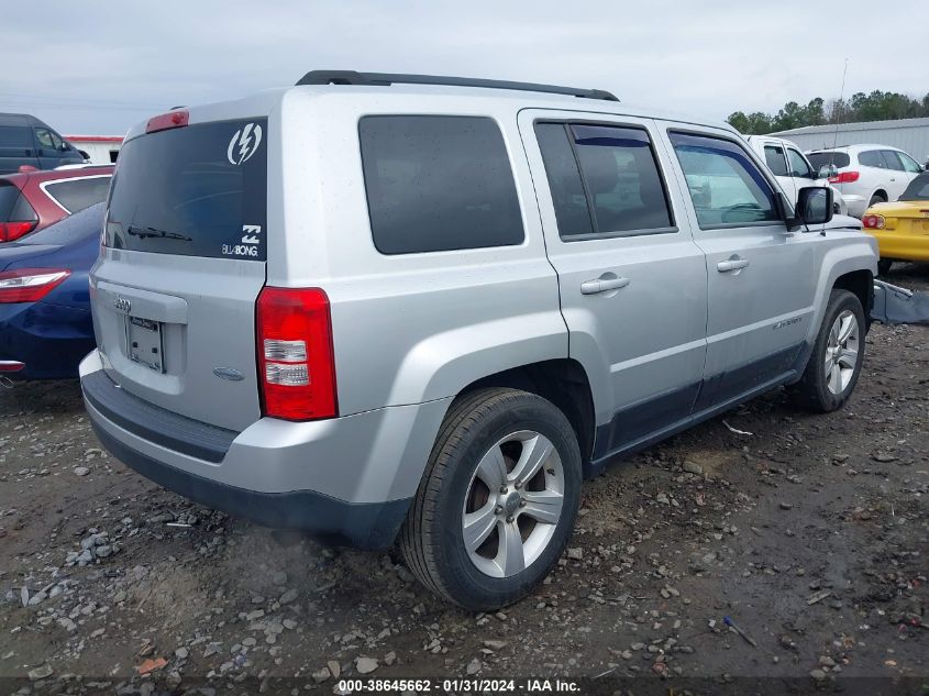 2014 JEEP PATRIOT LATITUDE - 1C4NJPFB4ED513269