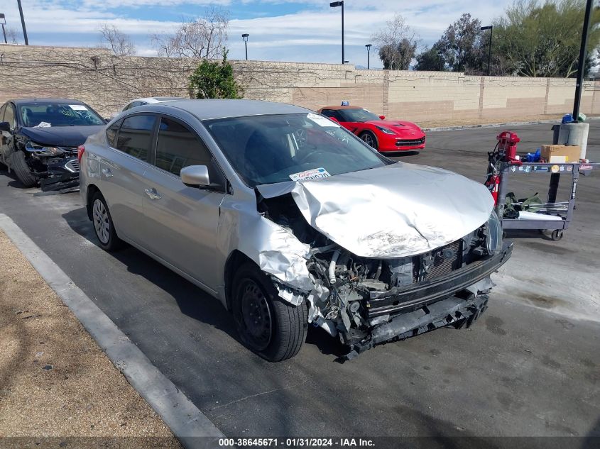 2016 NISSAN SENTRA S - 3N1AB7APXGY327446