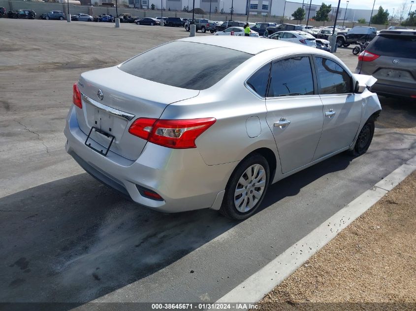 2016 NISSAN SENTRA S - 3N1AB7APXGY327446