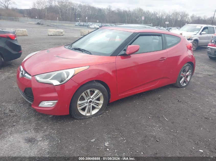 2013 HYUNDAI VELOSTER - KMHTC6AD8DU179228