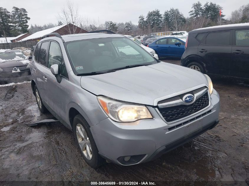 2014 SUBARU FORESTER 2.5I LIMITED - JF2SJAJC4EH444366