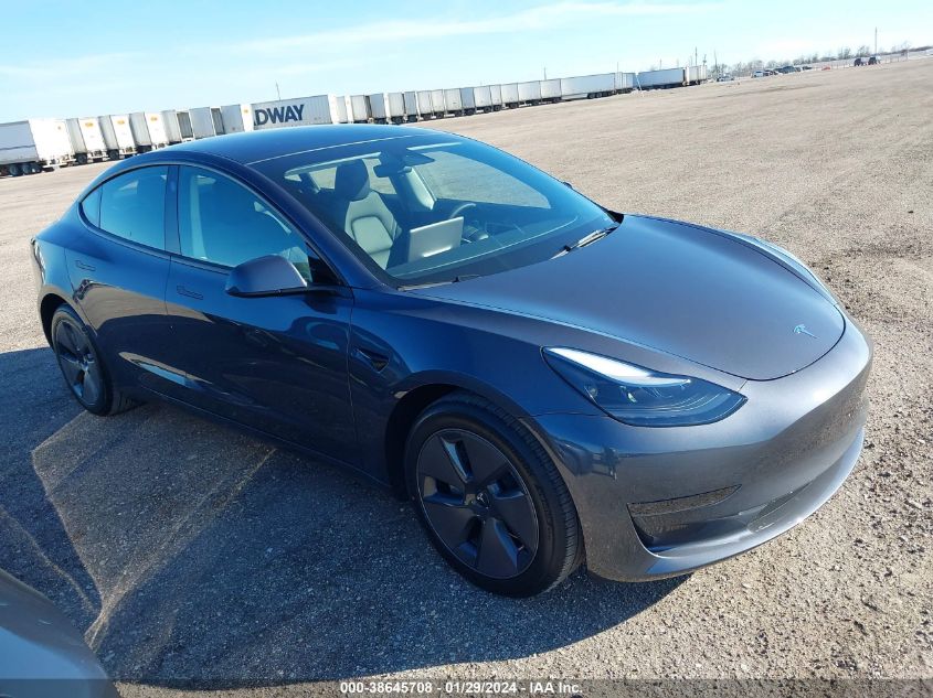 2023 TESLA MODEL 3 REAR-WHEEL DRIVE - 5YJ3E1EA6PF710828