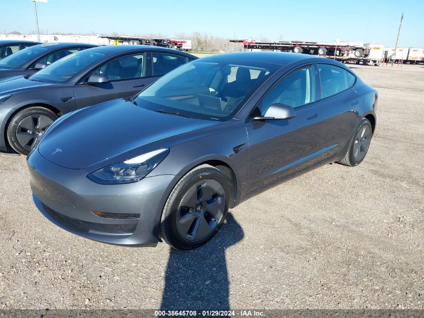 2023 TESLA MODEL 3 REAR-WHEEL DRIVE - 5YJ3E1EA6PF710828