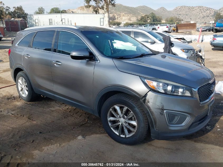 2016 KIA SORENTO LX/L - 5XYPG4A36GG148572