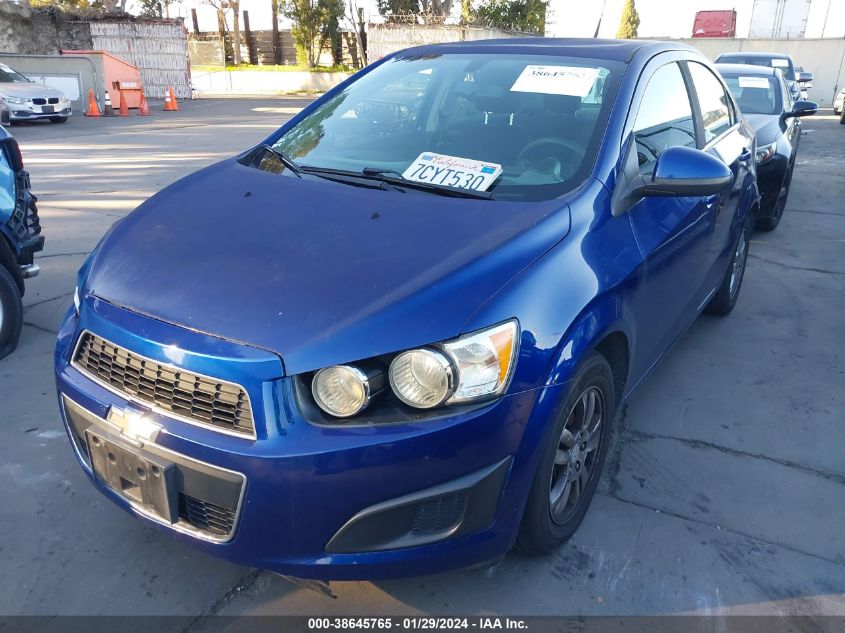 2014 CHEVROLET SONIC LT AUTO - 1G1JC5SH5E4199048