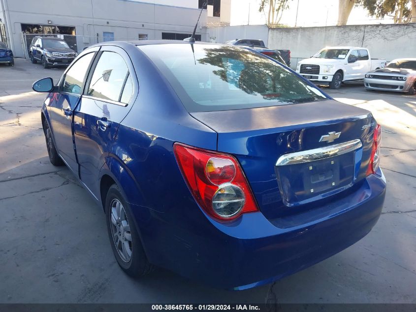 2014 CHEVROLET SONIC LT AUTO - 1G1JC5SH5E4199048