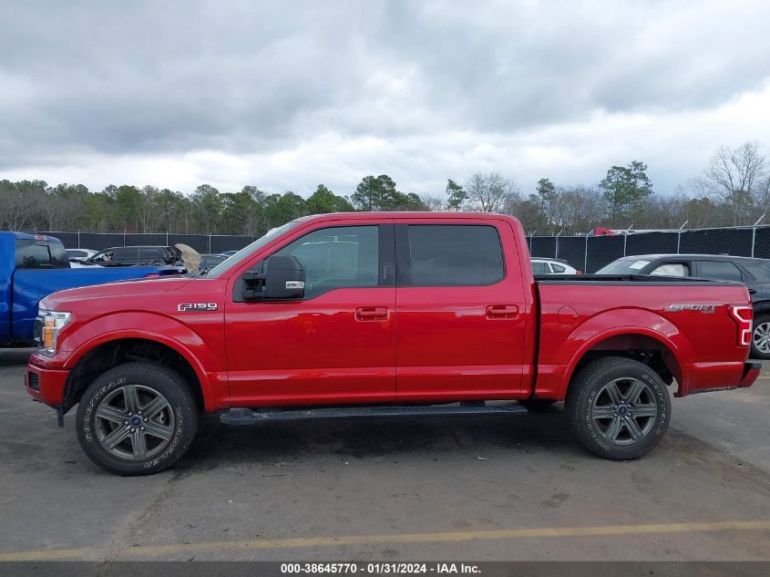 2020 FORD F-150 XLT - 1FTEW1E43LFB30927