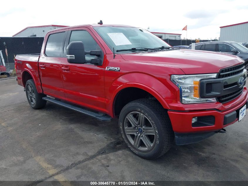 2020 FORD F-150 XLT - 1FTEW1E43LFB30927