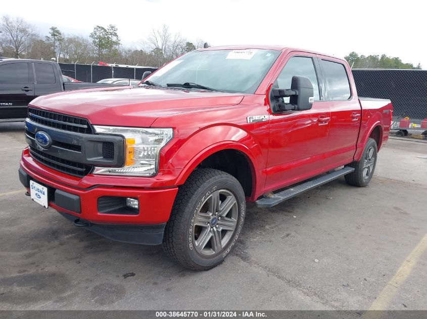 2020 FORD F-150 XLT - 1FTEW1E43LFB30927