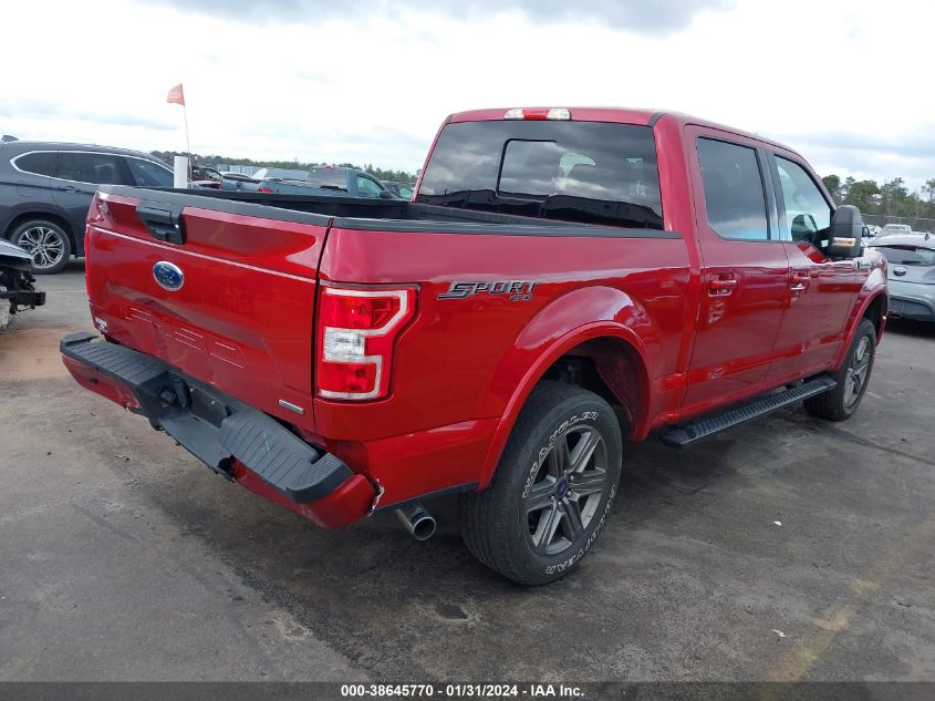 2020 FORD F-150 XLT - 1FTEW1E43LFB30927