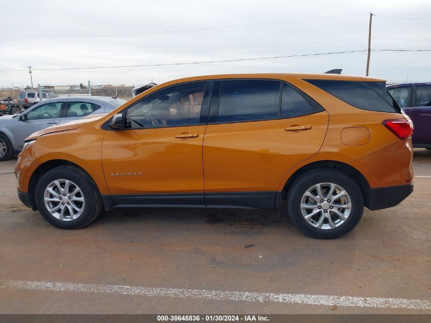 2019 CHEVROLET EQUINOX LS - 2GNAXHEV4K6216583