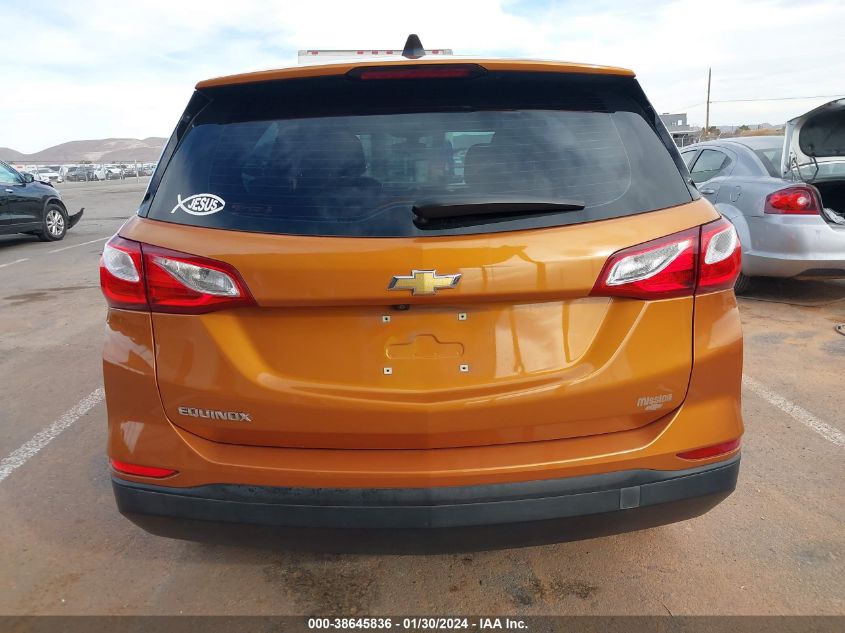 2019 CHEVROLET EQUINOX LS - 2GNAXHEV4K6216583