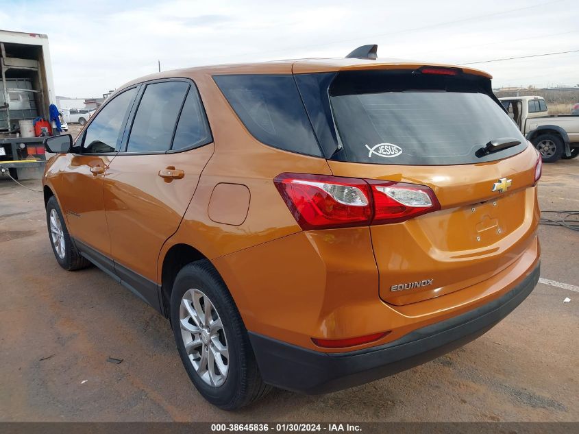 2019 CHEVROLET EQUINOX LS - 2GNAXHEV4K6216583