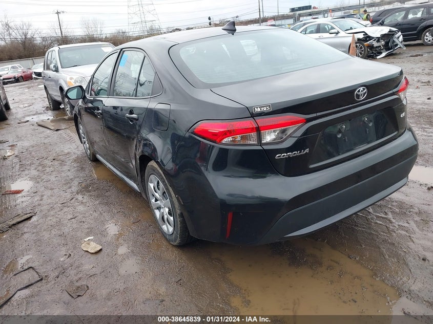 VIN 5YFEPMAE7MP165073 2021 TOYOTA COROLLA LE