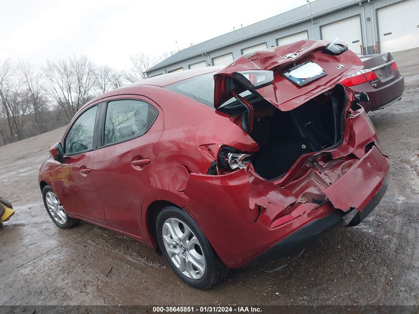 VIN 3MYDLBYV5HY168806 2017 TOYOTA YARIS IA