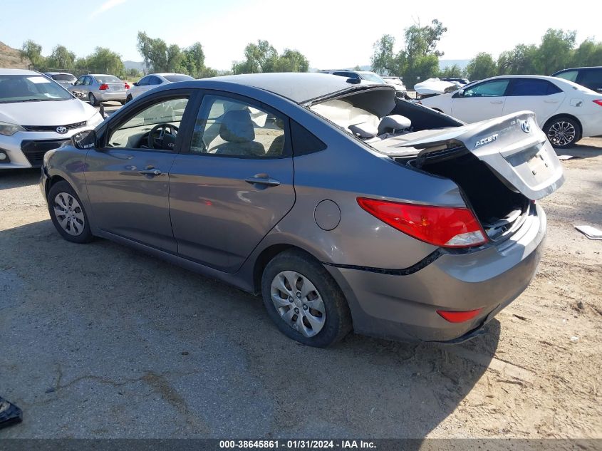 2015 HYUNDAI ACCENT GLS - KMHCT4AE7FU826685