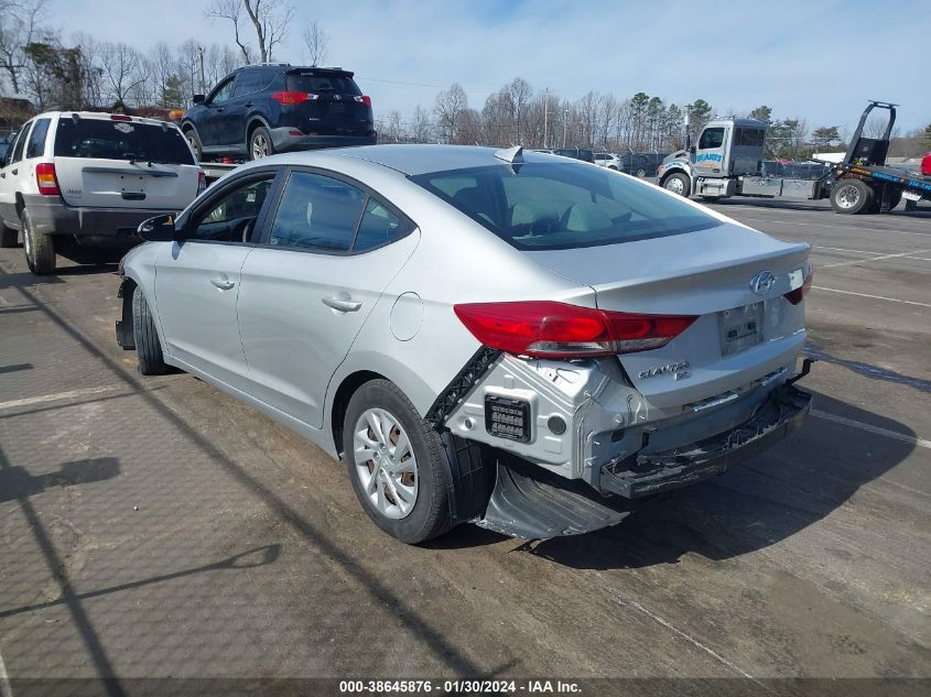 2017 HYUNDAI ELANTRA SE - 5NPD74LF8HH162820