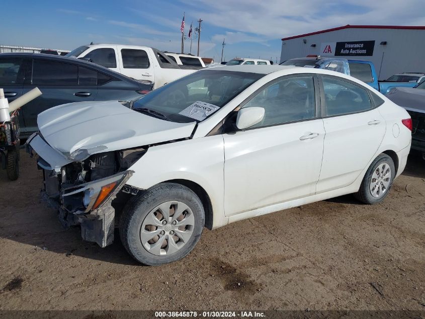 2016 HYUNDAI ACCENT SE - KMHCT4AE7GU982887