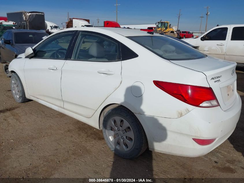 2016 HYUNDAI ACCENT SE - KMHCT4AE7GU982887