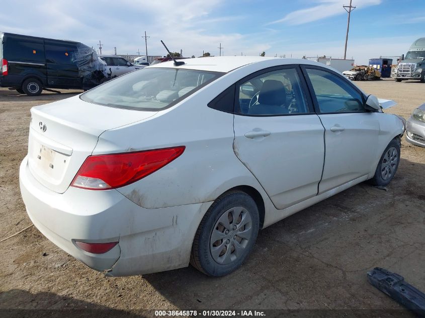2016 HYUNDAI ACCENT SE - KMHCT4AE7GU982887