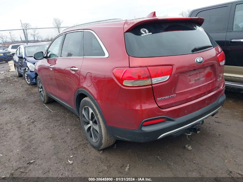 2016 KIA SORENTO 3.3L EX - 5XYPH4A55GG153969