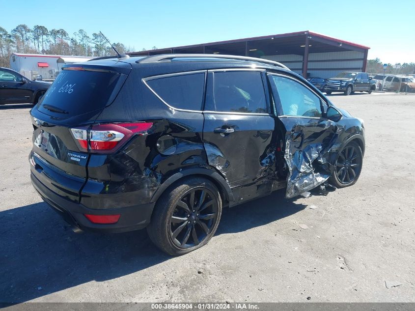 2017 FORD ESCAPE TITANIUM - 1FMCU0J93HUD16006