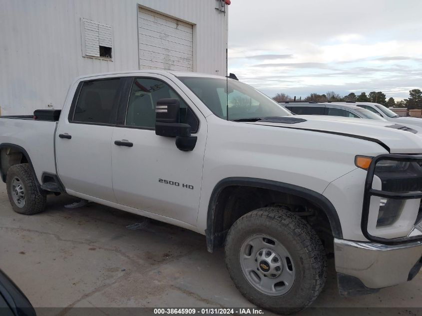 2021 CHEVROLET SILVERADO 2500HD 4WD  STANDARD BED WT - 1GC1YLE70MF268280