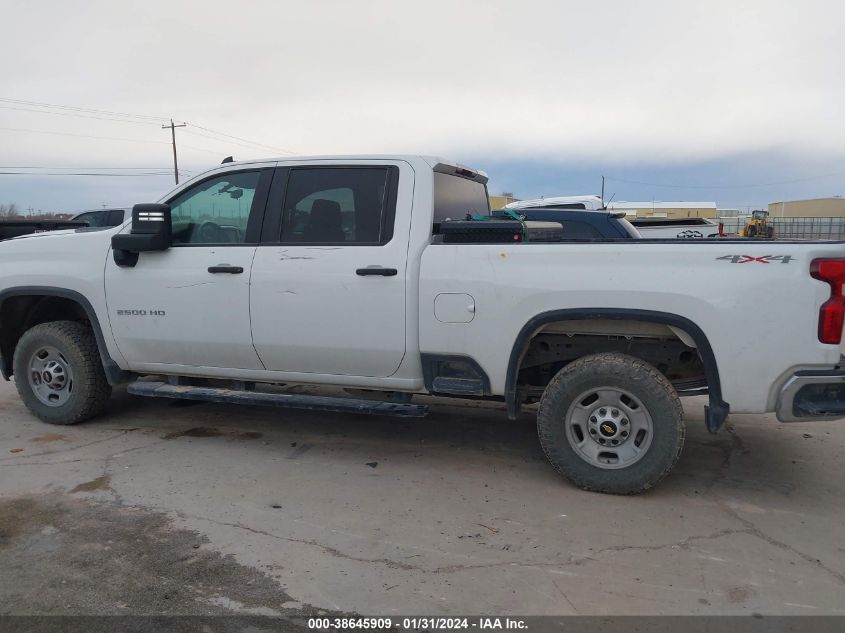 2021 CHEVROLET SILVERADO 2500HD 4WD  STANDARD BED WT - 1GC1YLE70MF268280
