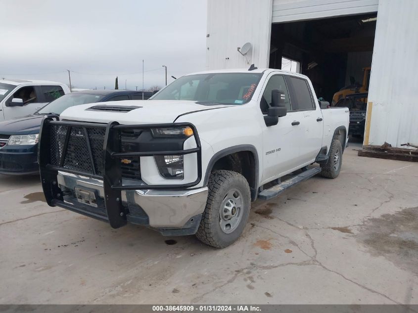 2021 CHEVROLET SILVERADO 2500HD 4WD  STANDARD BED WT - 1GC1YLE70MF268280