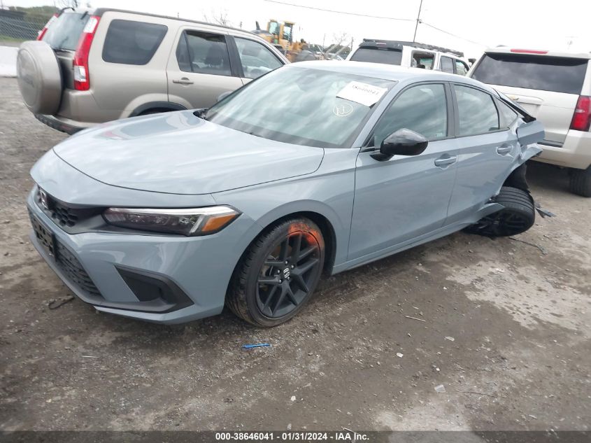 2023 HONDA CIVIC SPORT - 19XFL2H89PE006341