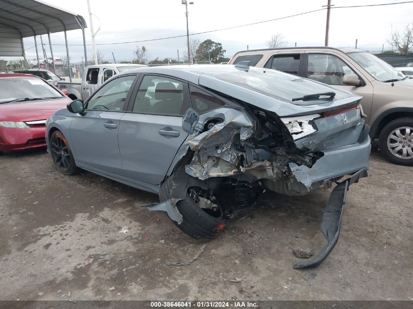 2023 HONDA CIVIC SPORT - 19XFL2H89PE006341