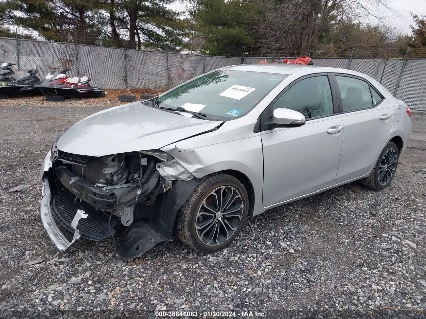 2014 TOYOTA COROLLA S PLUS - 2T1BURHE7EC172184