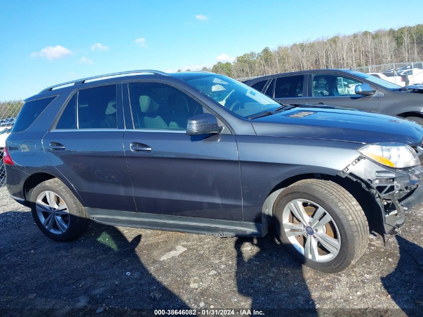 2013 MERCEDES-BENZ ML 350 4MATIC - 4JGDA5HB6DA169601