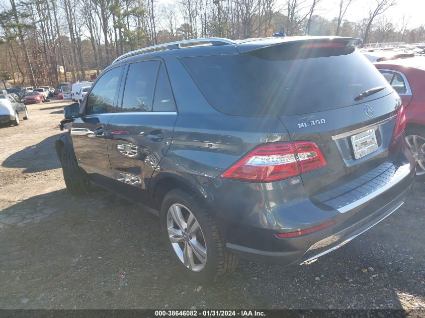 2013 MERCEDES-BENZ ML 350 4MATIC - 4JGDA5HB6DA169601