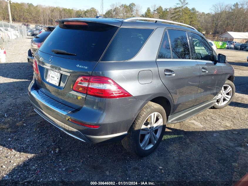 2013 MERCEDES-BENZ ML 350 4MATIC - 4JGDA5HB6DA169601