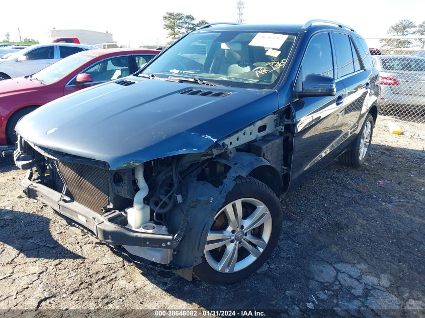 2013 MERCEDES-BENZ ML 350 4MATIC - 4JGDA5HB6DA169601