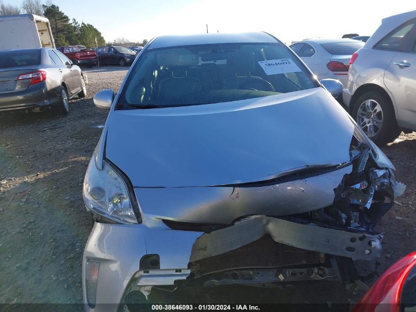 2013 TOYOTA PRIUS THREE - JTDKN3DU5D1650533
