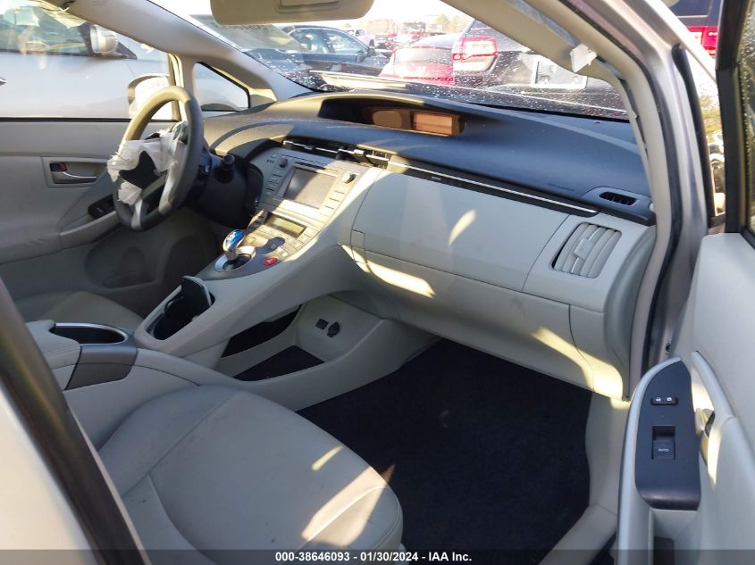 2013 TOYOTA PRIUS THREE - JTDKN3DU5D1650533