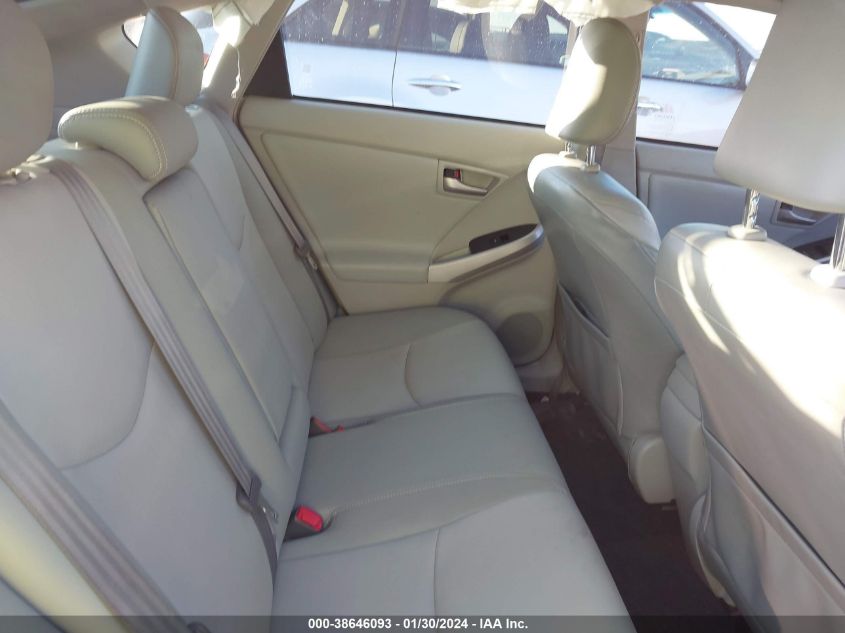 2013 TOYOTA PRIUS THREE - JTDKN3DU5D1650533