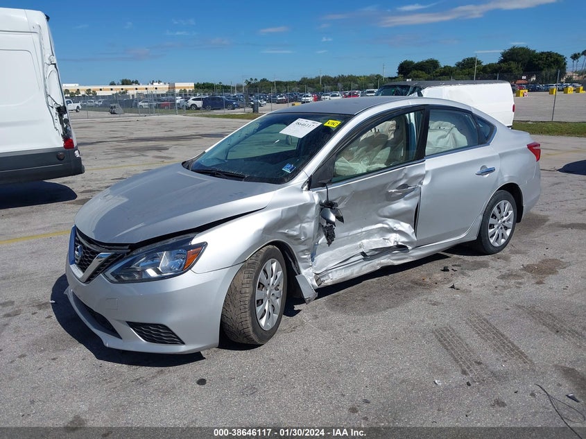 VIN 3N1AB7AP7KY437797 2019 NISSAN SENTRA S