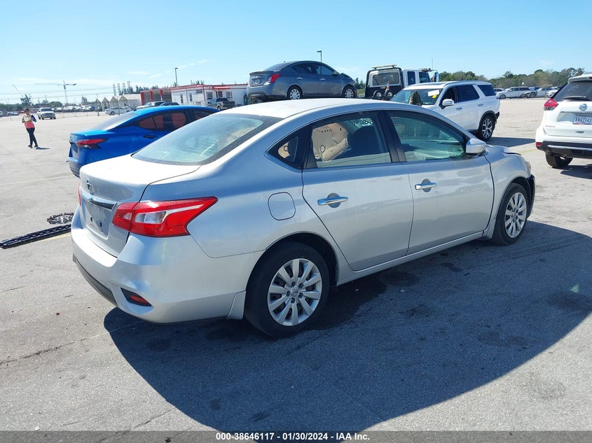 VIN 3N1AB7AP7KY437797 2019 NISSAN SENTRA S