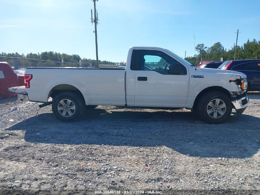 2019 FORD F-150 XL - 1FTMF1C58KKE18617