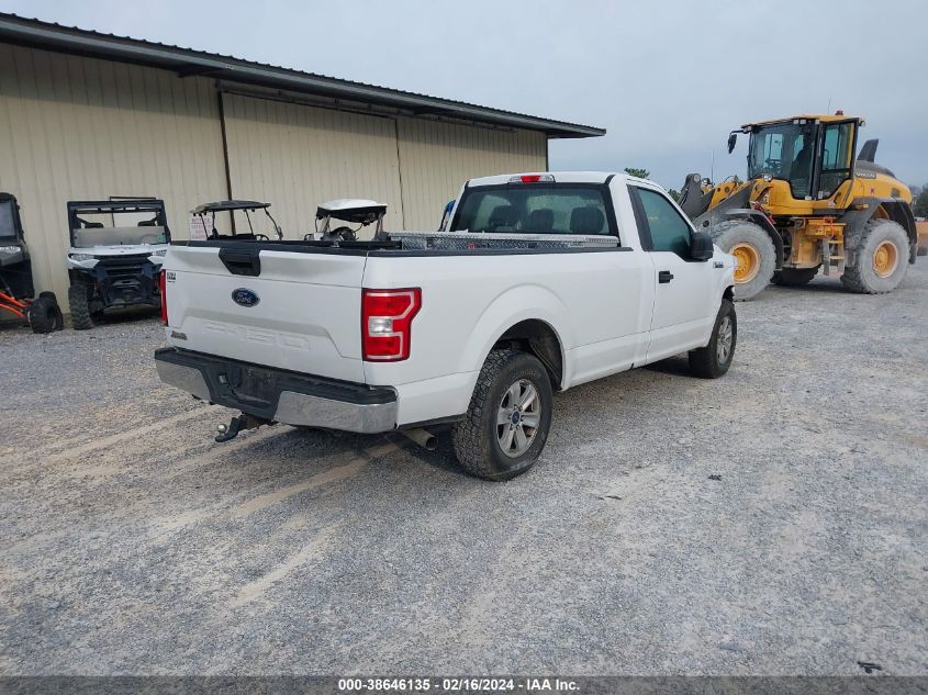 2019 FORD F-150 XL - 1FTMF1C58KKE18617