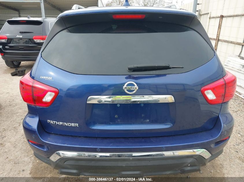 2019 NISSAN PATHFINDER S - 5N1DR2MN1KC615100