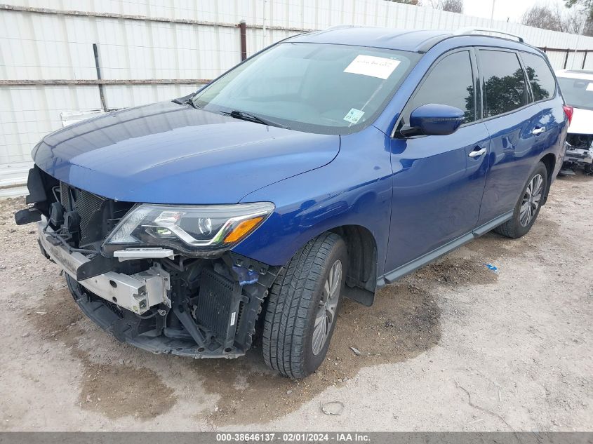 2019 NISSAN PATHFINDER S - 5N1DR2MN1KC615100