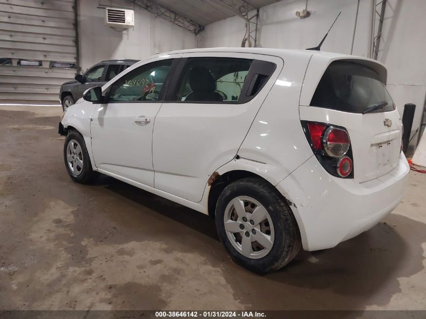 2014 CHEVROLET SONIC LS AUTO - 1G1JA6SG4E4208132