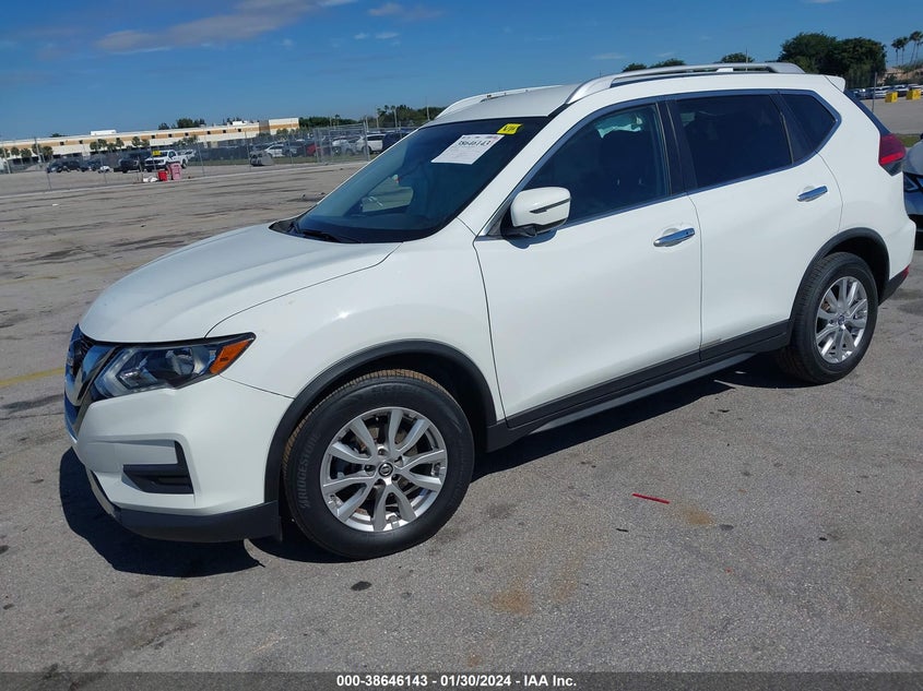 VIN KNMAT2MTXHP543662 2017 NISSAN ROGUE SV