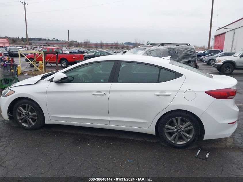 2018 HYUNDAI ELANTRA SEL/VALUE/LIMITED - 5NPD84LF3JH247714